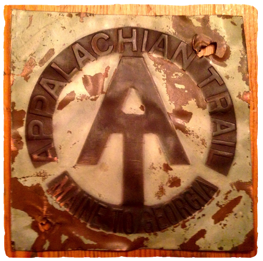 appalachian original 1930 ATC brass diamond tree marker