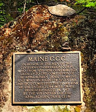 appalachian Maine completion marker