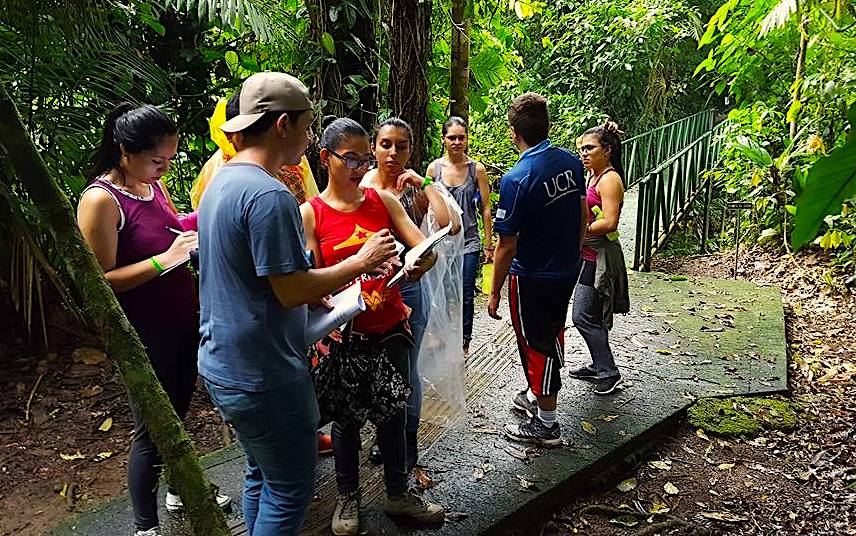 trilhas research students la selva costa rica
