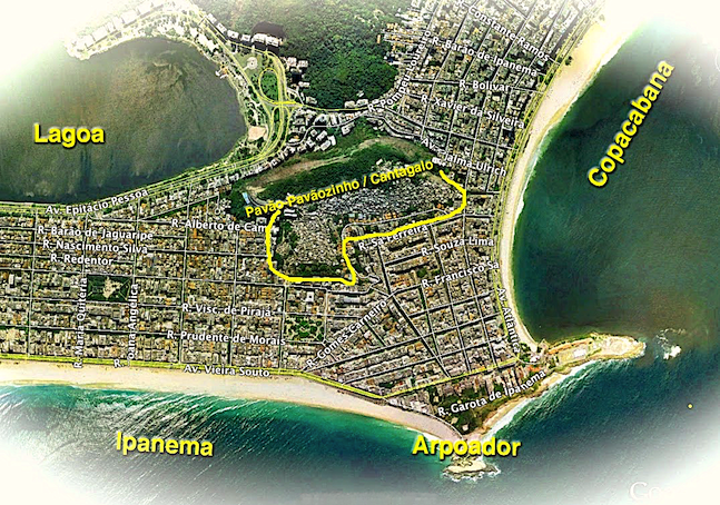 mapa cantagalo pavao pavaozinho
