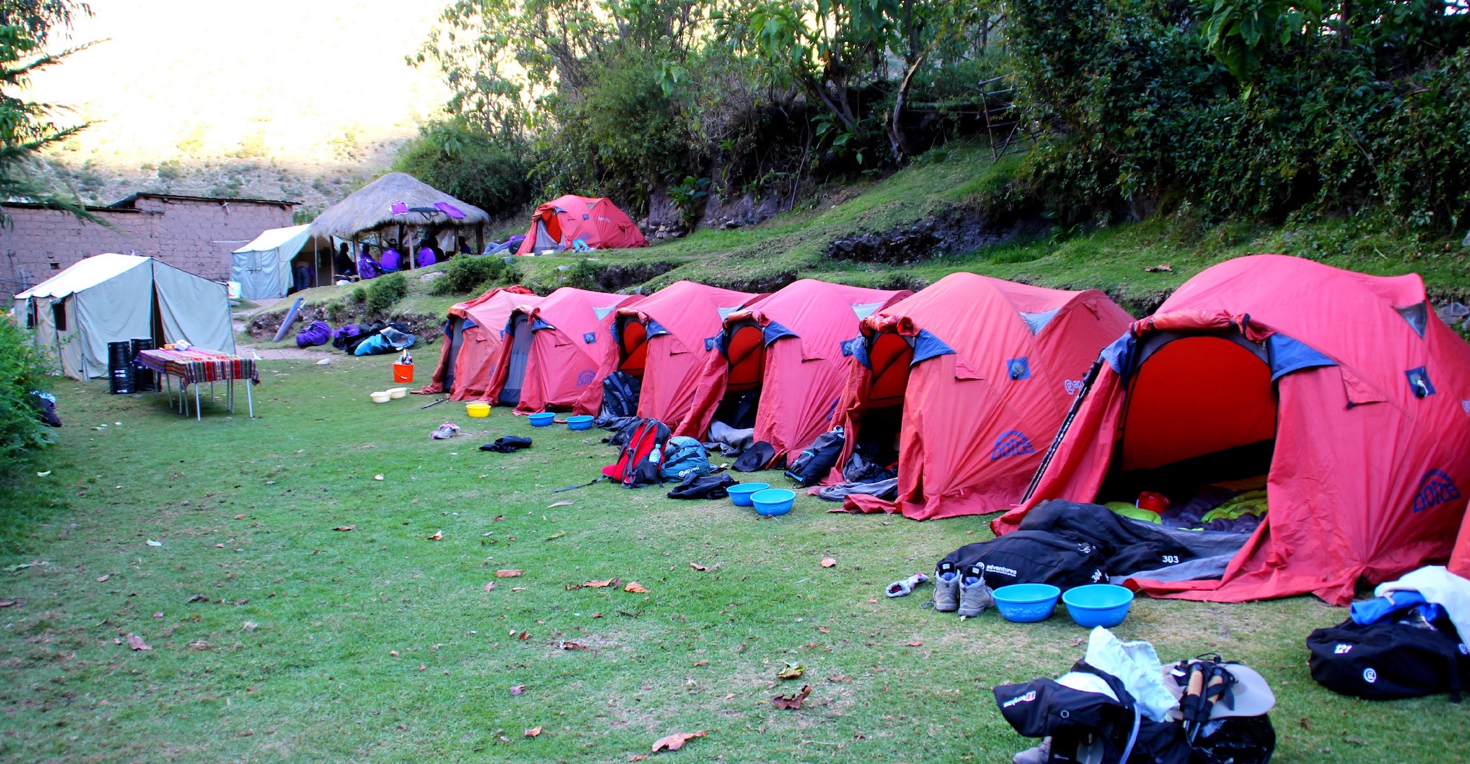 CC TJ camping trilha inca tents