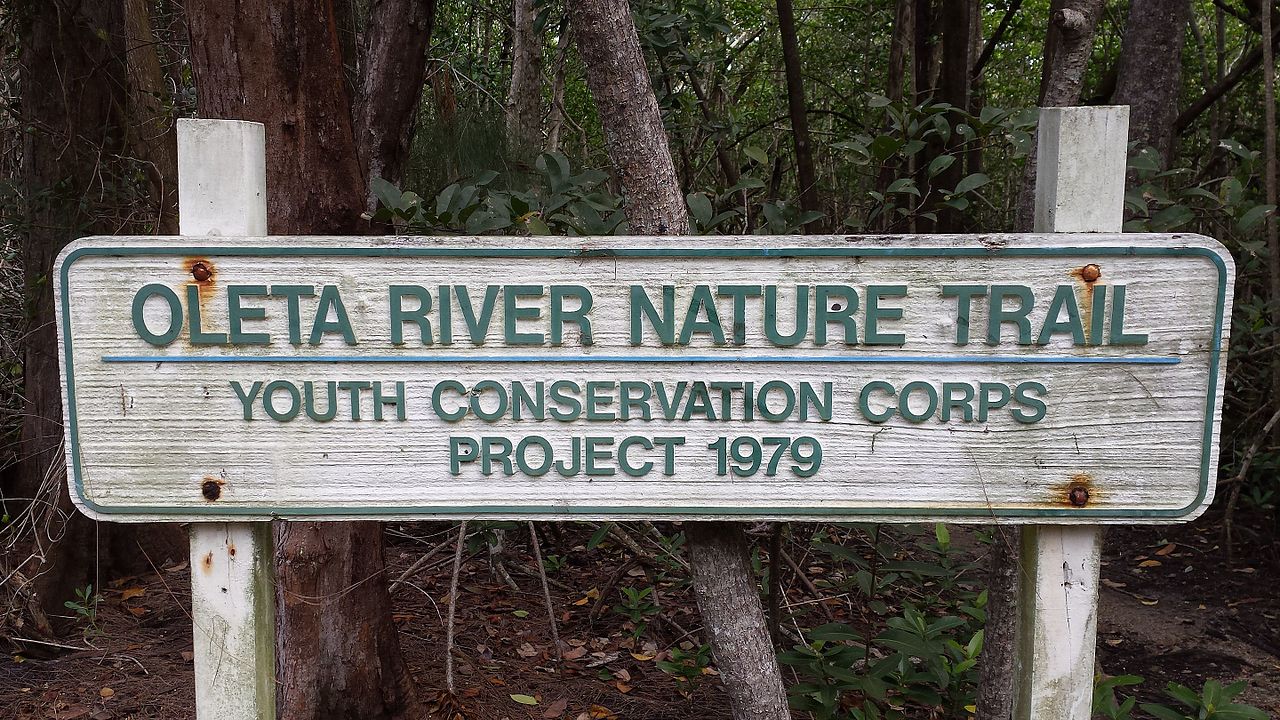 Oleta River Natural Trail Youth Conservation Corps
